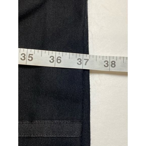 Dana Buchman Maroon and Black Sleeveless Round Neck Sheath Dress Size 14 - Picture 6 of 7